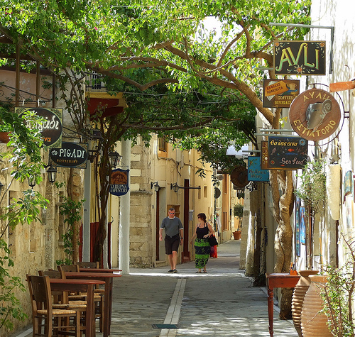 Shopping in Rethymno