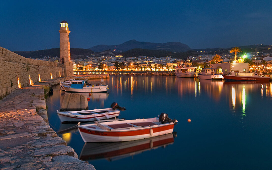 Venetian harbour of Rethymnon